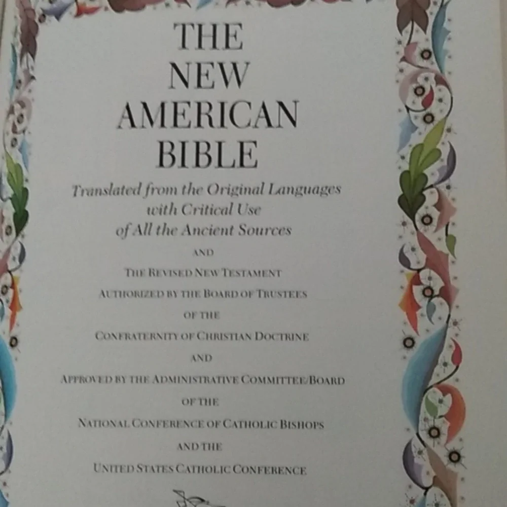 White Holy Bible with Jesus Image - Picture 2 of 4